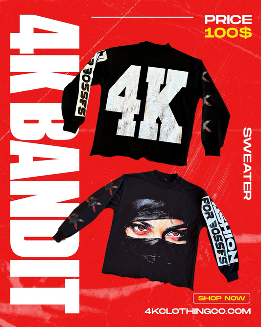 “4K Bandit” Sweater