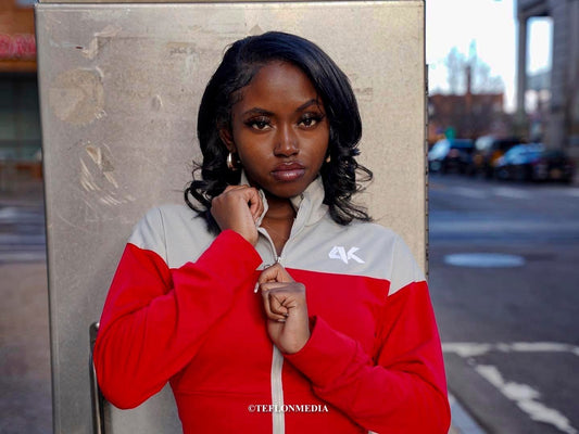 “4K Logo” 2-Tone Zip Set