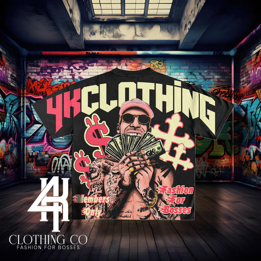 “4K Hustlers” Oversize T-Shirt